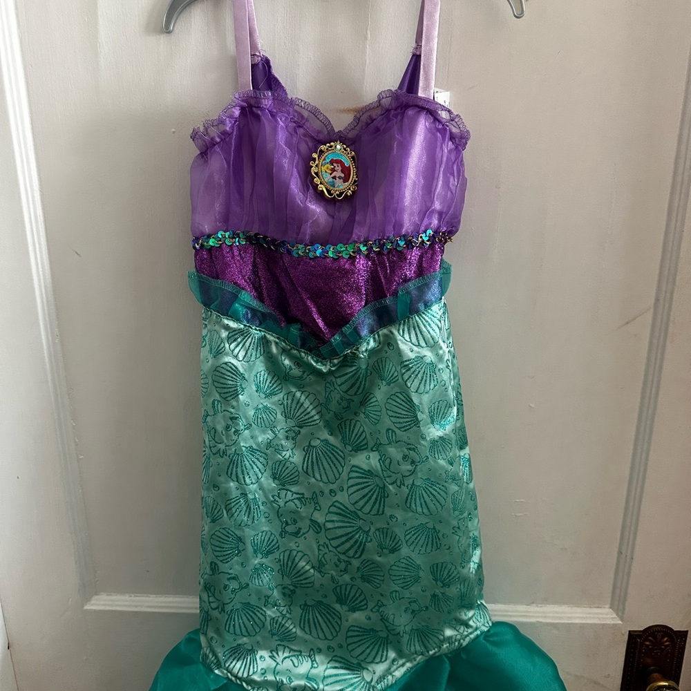 Disney Ariel Enchanting Sea Princess Costume - Purple and Teal